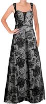 Thumbnail for your product : Aidan Mattox Floral Semi-Sweetheart Dress 54467470