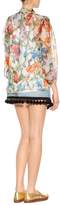 Thumbnail for your product : Dolce & Gabbana Floral-printed silk chiffon blouse