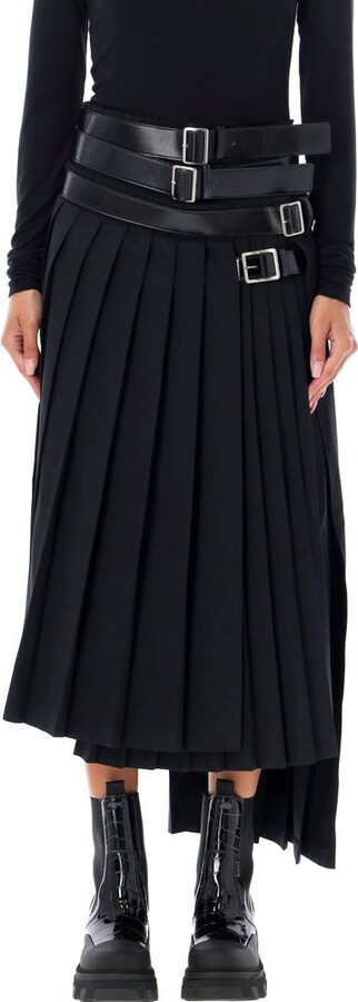 JYUNYA WATANABE Slit belt long skirt