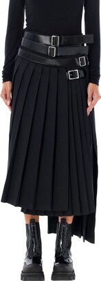 JUNYA WATANABE フロントタック入りキュロットスカート JUNYA WATANABE COMME des GARCONS ジュンヤワタナベ