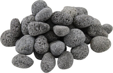 Margo Garden Products Dragon Glass Black Lava Fire Pit Glass