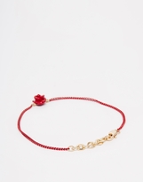 Thumbnail for your product : ASOS Ditzy Rose Bracelet