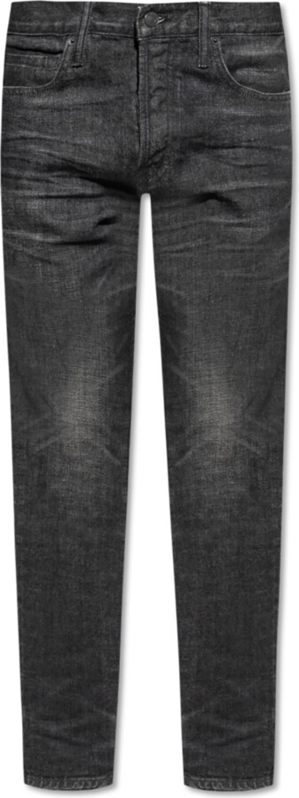 Tom Ford Jeans With Tapered Legs  - Black
