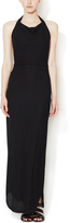 Thumbnail for your product : L'Agence Knit Halter Maxi Dress