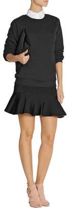 Issa Arabella Fluted Woven Mini Skirt