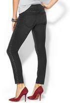 Thumbnail for your product : Current/Elliott The Crop Skinny w/ Side Studs