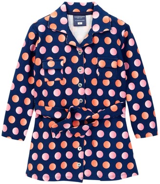 Toobydoo Juicy Dots Shirt Dress (Toddler, Little Girls, & Big Girls)