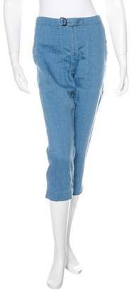 Etoile Isabel Marant Linen Cropped Pants