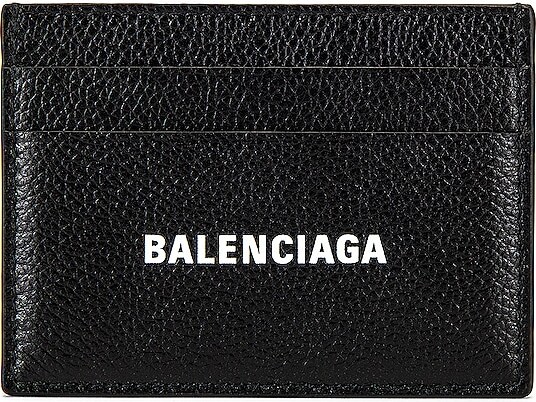 Balenciaga Cash Cardholder in Black