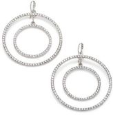 Thumbnail for your product : ABS by Allen Schwartz Double-Circle Sparkle Earrings