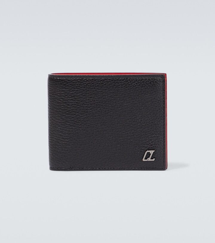 Christian Louboutin Coolcard leather bifold wallet - ShopStyle