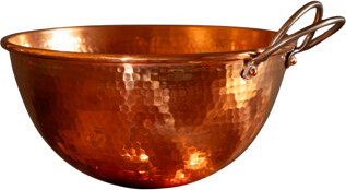 Sertodo Copper Copper Mixing Bowls, 1.5 quart