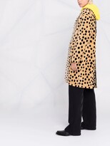 Thumbnail for your product : DSQUARED2 Tweed Leopard-Pattern Coat