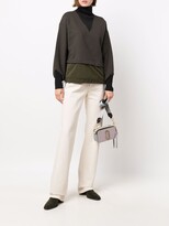 Thumbnail for your product : Emporio Armani Layered-Panel Jumper