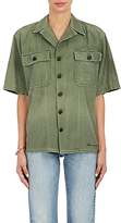 Thumbnail for your product : Harvey Faircloth Women's Cotton Canvas Short-Sleeve Field Jacket