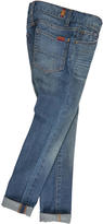Thumbnail for your product : 7 For All Mankind Paxtyn boy slim fit stone-washed blue jeans
