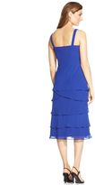 Thumbnail for your product : SL Fashions Bead-Trim Tiered Dress and Jacket