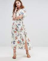 Thumbnail for your product : MinkPink Mink Pink Garden Party Wrap Front Maxi Dress