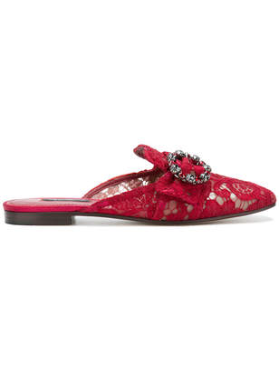 Dolce & Gabbana Lace slippers