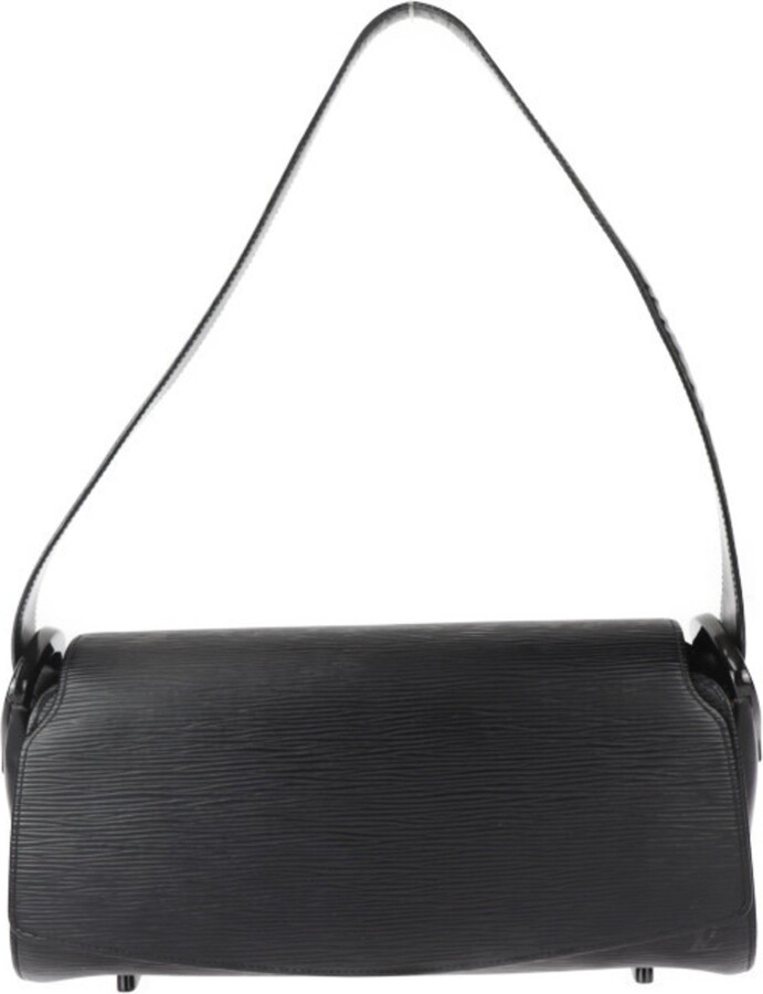 Louis Vuitton Black Epi Leather Handbag Shoulder Bag (Pre-Owned)