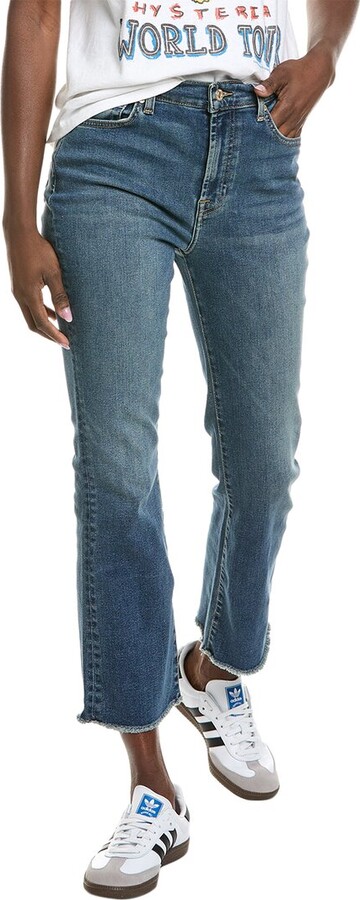 7 For All Mankind High-Waist Sunflower Slim Kick Jean