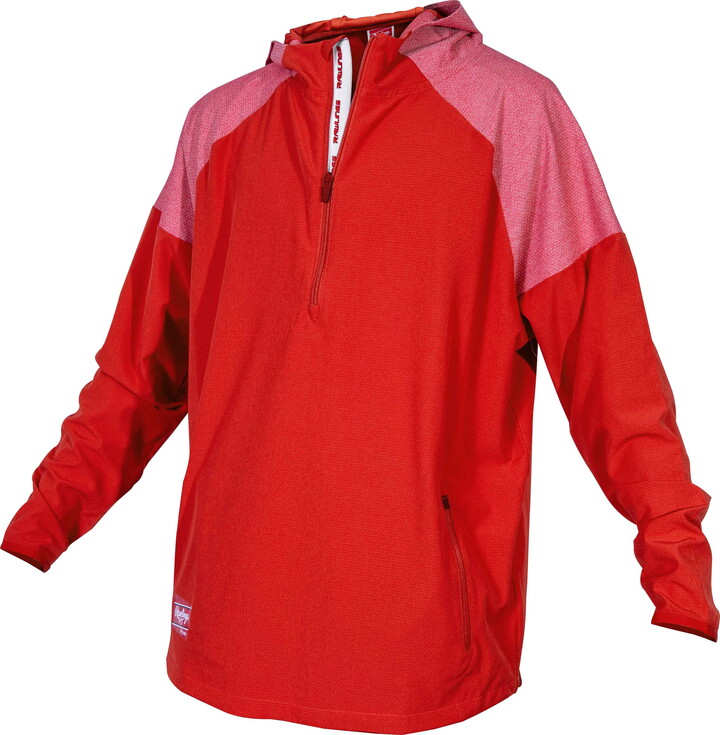 Rawlings Youth ColorSync Long Sleeve Jacket | Scarlet | LRG