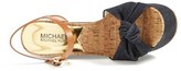 Thumbnail for your product : MICHAEL Michael Kors 'Benji' Wedge Sandal