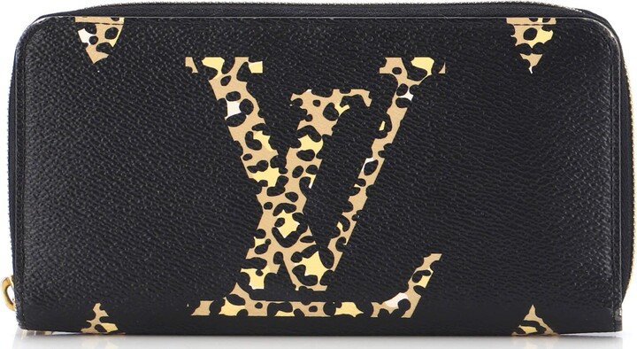 Louis Vuitton Zippy Wallet Limited Edition Jungle Monogram Giant Black