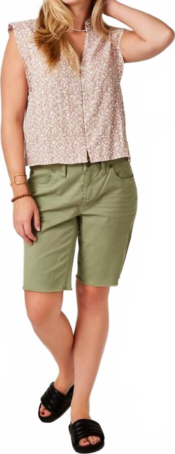 Carve Designs Women's Oahu Twill Short In Olive