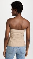 Thumbnail for your product : Marissa Webb Oakley Canvas Lace Up Corset Top