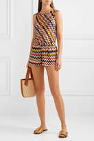 Thumbnail for your product : Missoni Mare Crochet-knit Playsuit