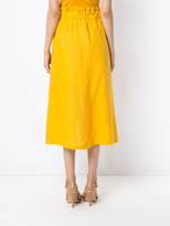 Thumbnail for your product : Lilly Sarti tie waist midi skirt