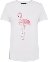 Thumbnail for your product : New Look Flamingo Print T-Shirt