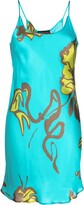 Thumbnail for your product : Gianluca Capannolo Floral-Print Mini Dress