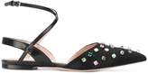 Thumbnail for your product : RED Valentino RED(V) crystal embellished pumps