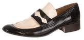 Thumbnail for your product : Marc Jacobs Embossed Patent Leather Loafers