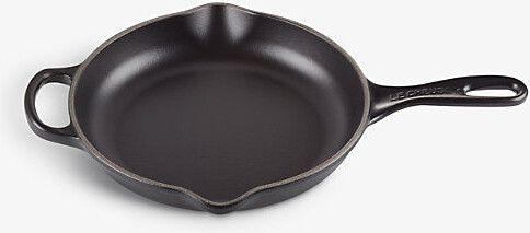 Le Creuset Satin Black Signature Round Cast-Iron Skillet 23cm 26cm
