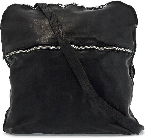 Guidi Zip-Up Crossbody Bag