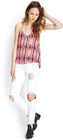 Thumbnail for your product : Forever 21 Abstract Racerback Cami