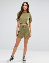 Thumbnail for your product : boohoo Slinky Short Co Ord