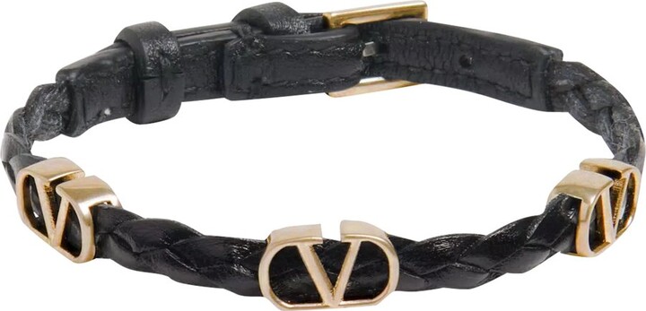 Valentino VLogo Signature Buckled Bracelet