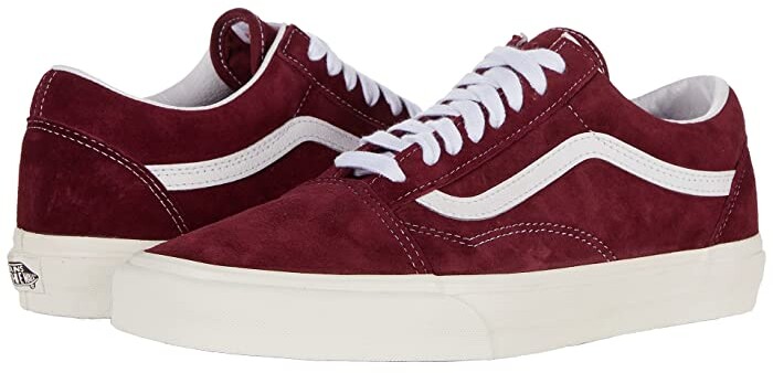 vans burgundy