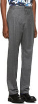 Thumbnail for your product : Kenzo Grey Flannel Slim Trousers