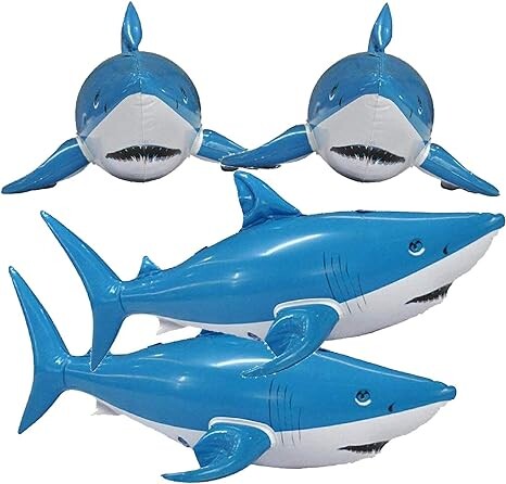 Jet Creations Inflatable Aquatic Animal Creature (Shark)…