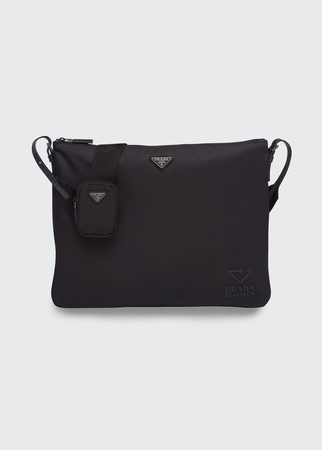 mens prada side bag