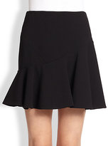 Thumbnail for your product : Emilio Pucci Flared Wool Mini Skirt