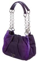 Thumbnail for your product : Prada Chain-Link Handle Bag