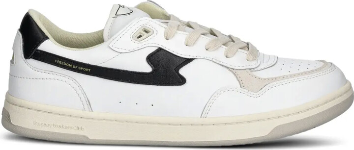 Stepney Workers Club Pro-Cup leather panel sneakers