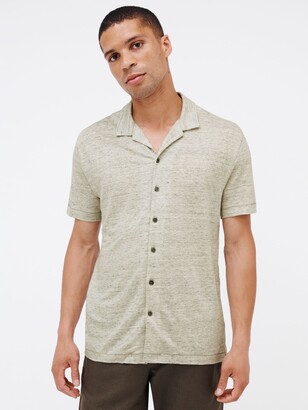 Banana Republic Short Sleeve Linen Shirt - ShopStyle