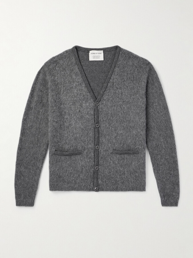 A Kind of Guise Pichiu Brushed Wool and Alpaca-Blend Cardigan